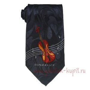 Мужской синий галстук из искусственного шелка Gold City G22SI-34-1023, купить в интернет-магазине с доставкой по России