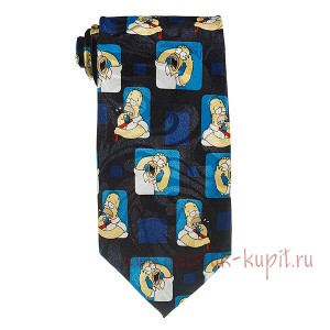 Мужской галстук из шелковистой ткани с рисунком Gold City G22SI-34-1027, купить в интернет-магазине с доставкой по России