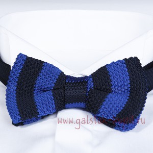 Полосатый вязаный галстук-бабочка Roberto Cassini BSI-67-1276, купить в интернет-магазине с доставкой по России