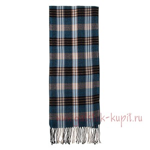 Шерстяной клетчатый шарф широкий RM SGB-70-1303, купить в интернет-магазине с доставкой по России