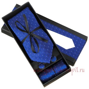 Галстук в подарочном наборе для мужчин G-Faricetti N22SI-74-1452, купить в интернет-магазине с доставкой по России