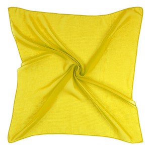 Желтый женский платок из шифона Rossini 54S-B12, купить в интернет-магазине с доставкой по России