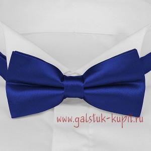 Мужской ярко-синий галстук-бабочка G-Faricetti BSI-1-1312, купить в интернет-магазине с доставкой по России