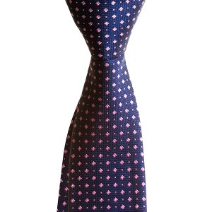 Синий мужской галстук Millionaire G11SI-13-1515 с узором, купить в интернет-магазине с доставкой по России