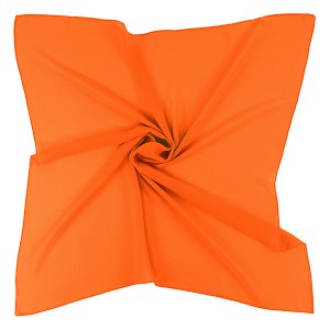 Женский оранжевый платок Rossini из шифона 54S-24, купить в интернет-магазине с доставкой по России