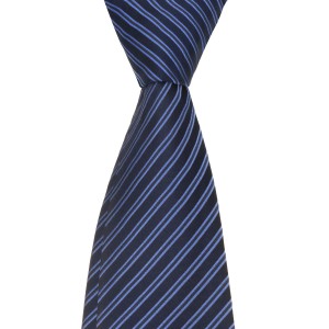 Мужской галстук синего цвета с полосами Millionaire G22SI-7-1549, купить в интернет-магазине с доставкой по России