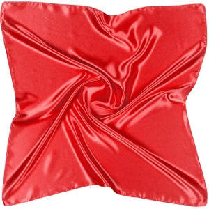 Небольшой женский платок из атласа G-Faricetti TK26452-27 Red, купить в интернет-магазине с доставкой по России