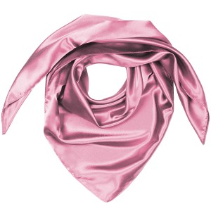 Большой женский платок из атласа G-Faricetti TK26452-28 PalePink, купить в интернет-магазине с доставкой по России