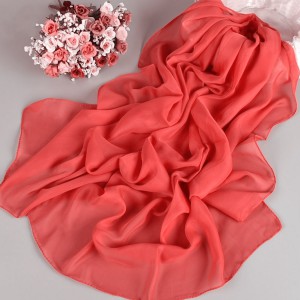 Коралловый женский шарф - палантин TK26452-29 Coral, купить в интернет-магазине с доставкой по России
