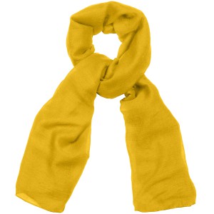 Большой желтый женский шарф из хлопка TK26452-31 Yellow, купить в интернет-магазине с доставкой по России
