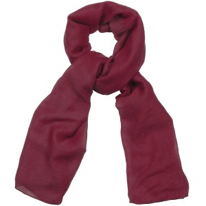 Большой бордовый женский шарф из хлопка TK26452-31 Bordo, купить в интернет-магазине с доставкой по России