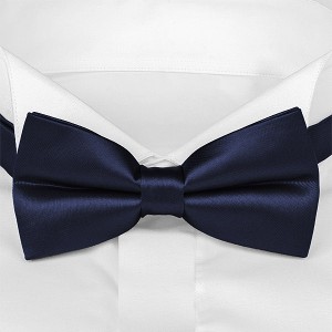Мужской темно-синий галстук-бабочка G-Faricetti BSI-1-1637, купить в интернет-магазине с доставкой по России