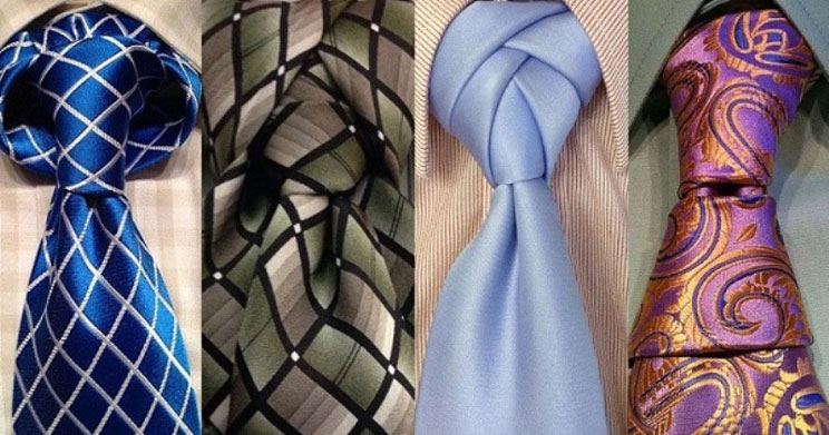 Как завязывать галстук оригинально