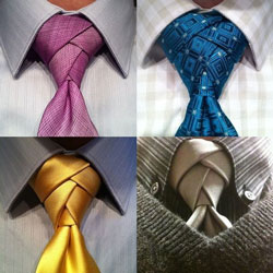 Красивый способ завязывать галстук