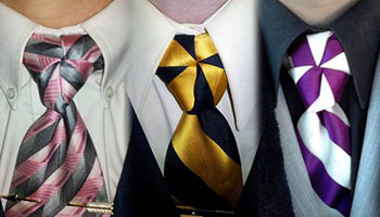 Завязываем узлы галстуков