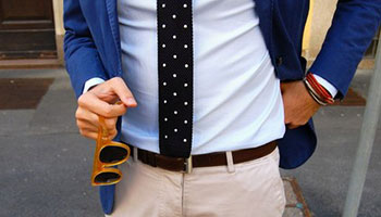 Сочетание галстука с одеждой