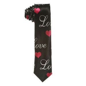 Узкий мужской галстук Любовь G-Faricetti G11CH-35-1015, купить в интернет-магазине с доставкой по России