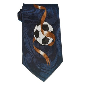 Мужской галстук из искусственного шелка синего цвета Gold City G22SI-34-1024, купить в интернет-магазине с доставкой по России