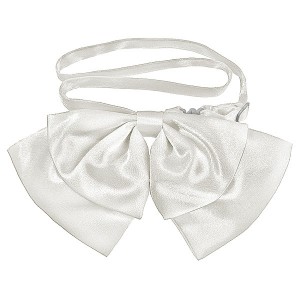 Женский галстук бабочка белого цвета G-Faricetti BBE-4-1109, купить в интернет-магазине с доставкой по России