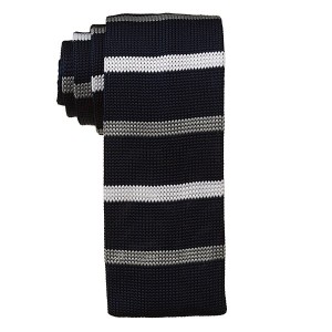 Вязаный галстук  Roberto Cassini GSI-68-1239 в полоску, купить в интернет-магазине с доставкой по России