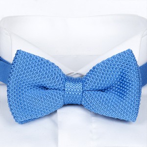 Вязаный галстук-бабочка G-Faricetti BLB-67-1331 голубой, купить в интернет-магазине с доставкой по России