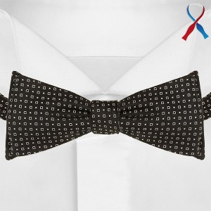 Черный галстук бабочка G-Faricetti BCH-65-1391 с рисунком, купить в интернет-магазине с доставкой по России