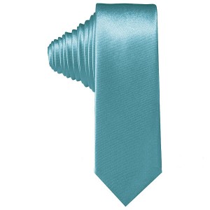 Узкий галстук бирюзового цвета G-Faricetti G11LB-8-561, купить в интернет-магазине с доставкой по России