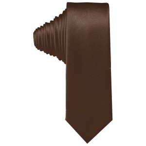 Коричневый узкий галстук G-Faricetti G11K-8-569, купить в интернет-магазине с доставкой по России